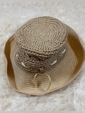 Stylish Tan Woven Hat